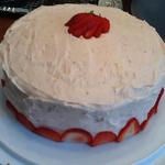 strawberry cake